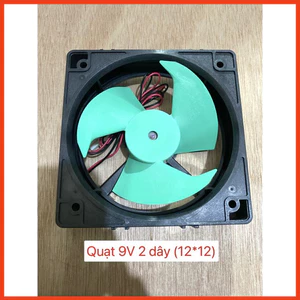 Quạt tản nhiệt tủ lạnh 9V 2 dây (12*12)