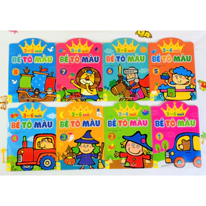 Sách - Bé Tô Màu (3-6 tuổi) - ndbooks