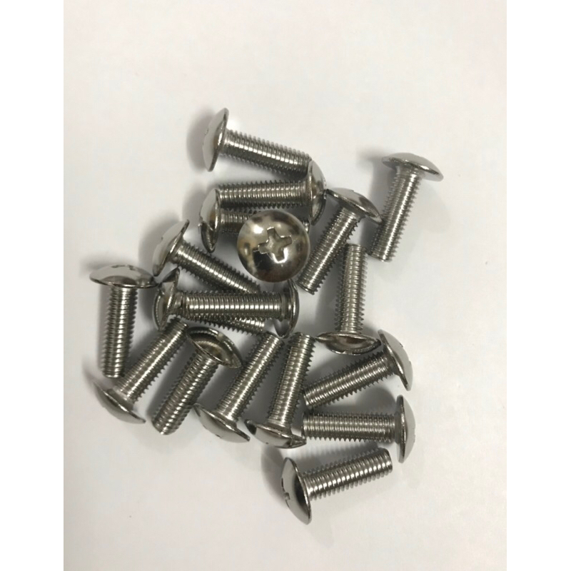 Ốc vít Pake đầu dù INOX 304 - M5, M6 (10 con) | Shopee Việt Nam