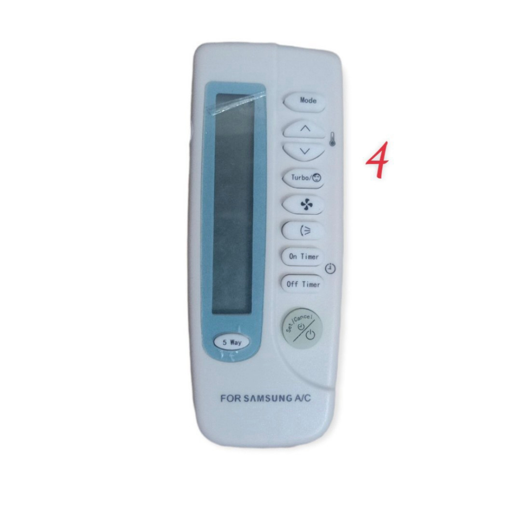 Điều khiển máy lạnh Samsung nhiều loại ( tặng cặp pin ) / Remote máy lạnh Samsung
