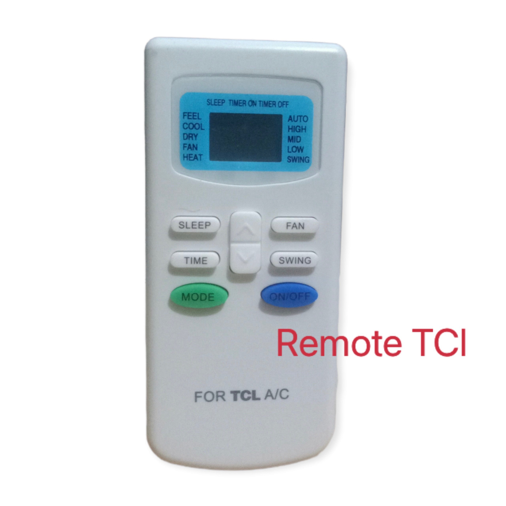 Điều khiển máy lạnh TCL nhiều loại ( tặng cặp pin ) / Remote máy lạnh TCL
