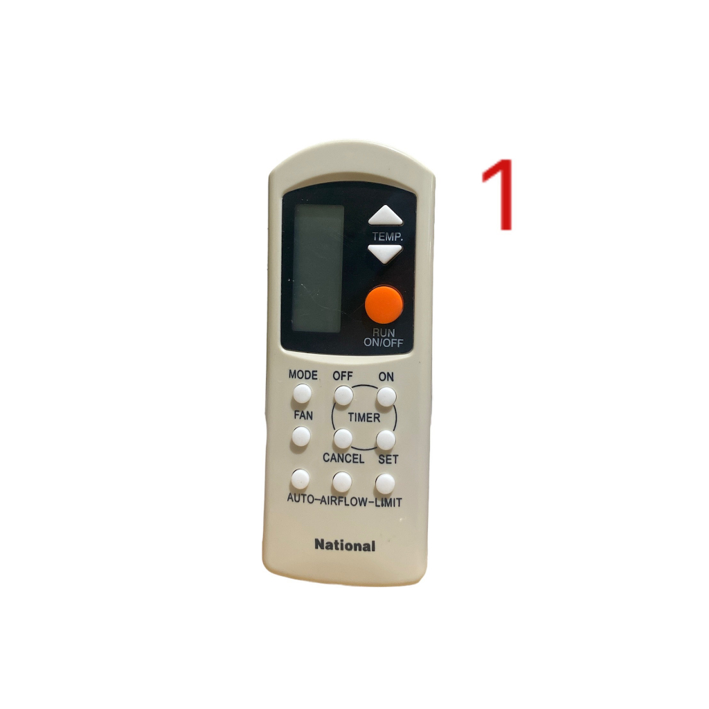 Điều khiển máy lạnh National nhiều loại ( tặng cặp pin ) / Remote máy lạnh National