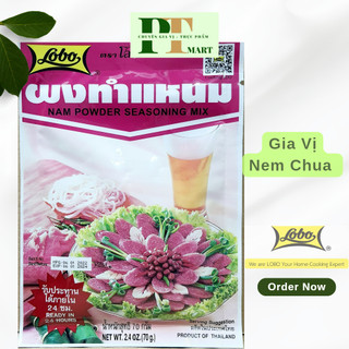 Gia vị bột làm nem chua gói 70g hiệu Lobo Thái. Nam Powder Seasoning Mix ---> Nem Chua