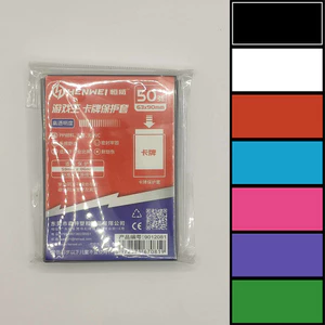 Bọc bảo vệ thẻ bài Henwei Card Sleeve cho Yugioh, Vanguard,... 63x90 Bộ 50 cái