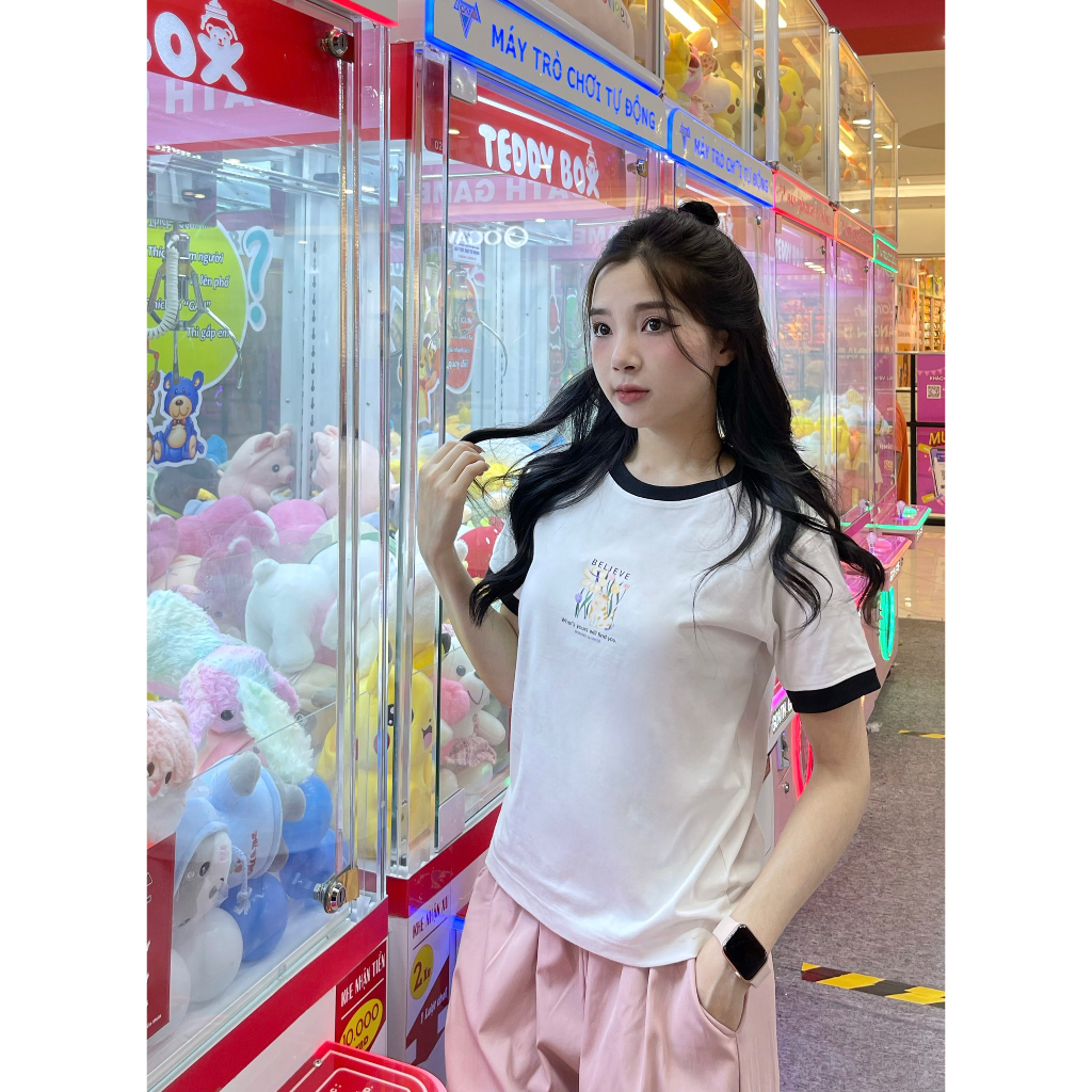 Áo thun Baby Tee Mini Cat unisex phông Nam Nữ Local Brand Chính Hãng Logo Midori M Studio