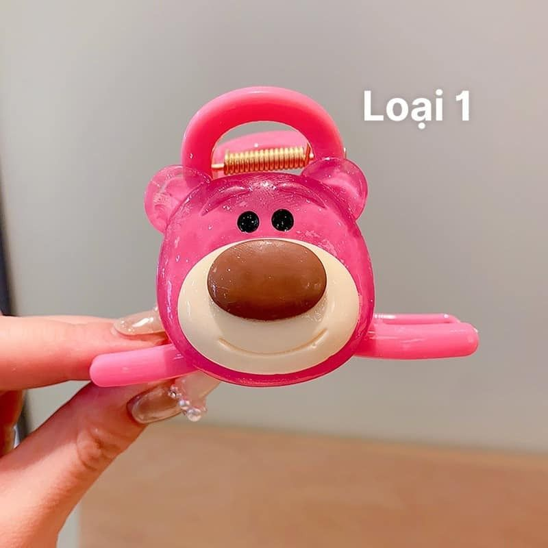 Set 4 kẹp tóc nhiều hình ngộ nghĩnh cho bé (   hot)