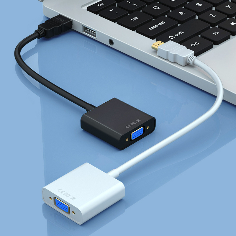 Cáp HDMI Sang VGA Cao Cấp – Hỗ Trợ Full HD 1920x1080P, Dùng Cho PC, Laptop, TV, Máy Chiếu