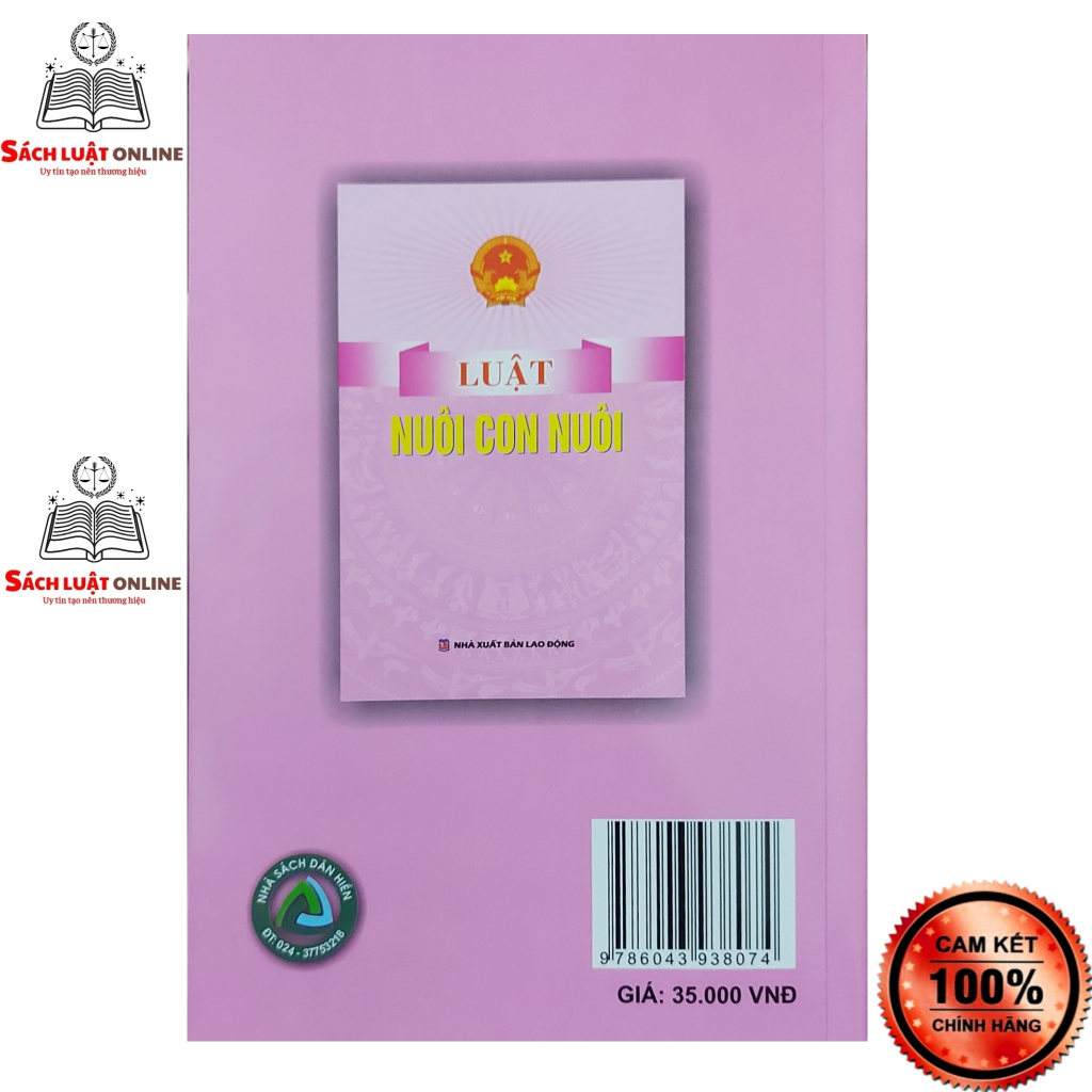 Sách LV2 - Luật nuôi con nuôi (NXB Lao động)
