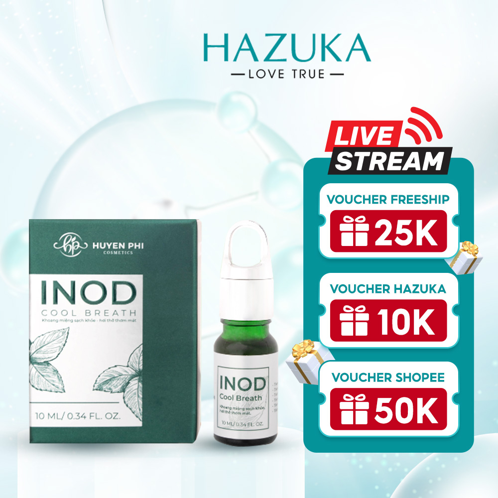 (Đã bán 774) Tinh dầu thơm miệng inod Huyền Phi 10ml khử mùi hôi miệng, hết đau răng, nhiệt miệng, sâu răng, shop Hazuka love true