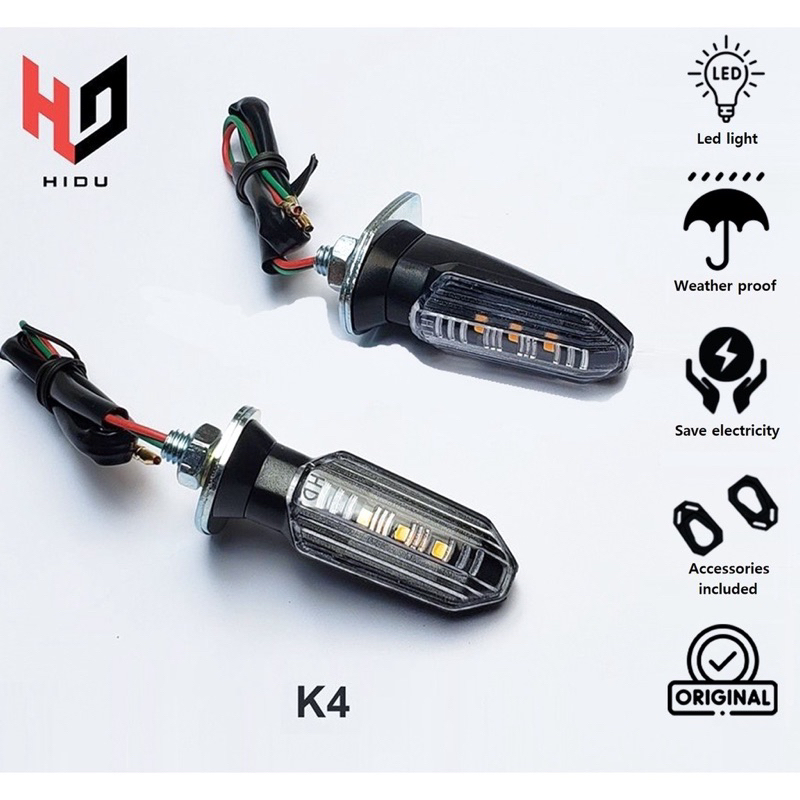 Xi Nhan K4 Led Màu Vàng Chính Hãng Hidu Xịn Giá 1 Đôi | Shopee Việt Nam