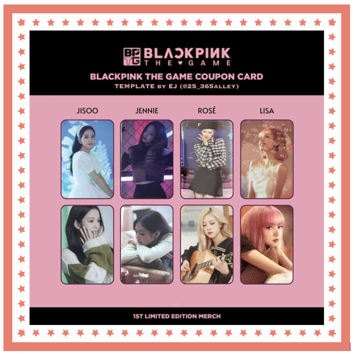 BLACKPINK THE GAME BPTG LISA 公式　トレカ BLACKPINK THE GAME BPTG LISA 公式 トレカ BLACKPINK - BLACKPINK