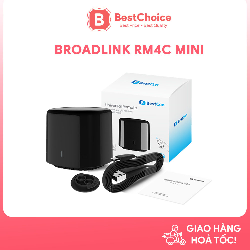 Điều khiển hồng ngoại Broadlink Bestcon RM4c Mini - Điều khiển máy lạnh ...