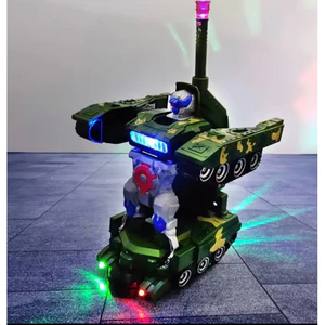 XE TĂNG BIẾN HÌNH ROBOT PIN ĐỒ CHƠI cho bé 3 tuổi