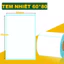 Decal nhiệt 60x80 (6x8) in vận đơn 6*8 in nhãn dán in mã vạch 60*80 in thông tin bao bì [ 20 CUỘN ]