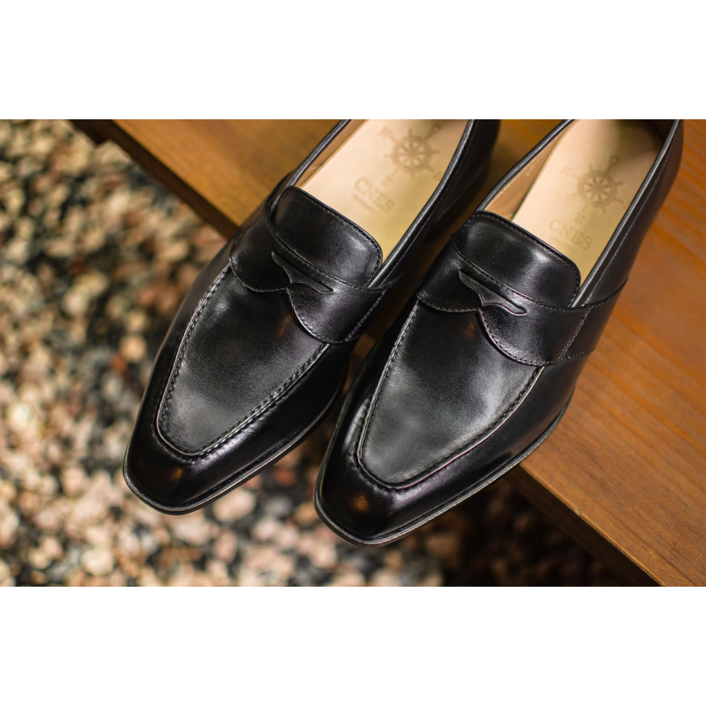 Ảnh Giày Lười Nam Loafer Thời Trang Công Sở Lịch Sự Chất Liệu Da Bê Nhập Khẩu Cao Cấp Thương Hiệu CNES (CHISENGAN) 3