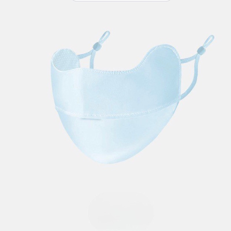 Khẩu trang chống nắng chống tia UV chất lụa băng mềm mịn mát thông thoáng GB321