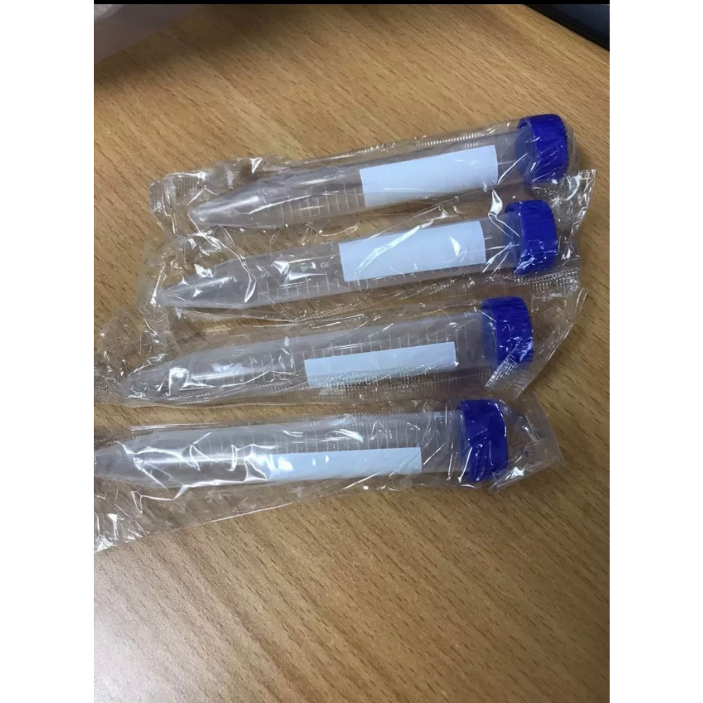 50 Ống Fancol 15ml - Ống ly tâm 15ml nắp vặn, đáy nhọn tiệt trùng từng ...