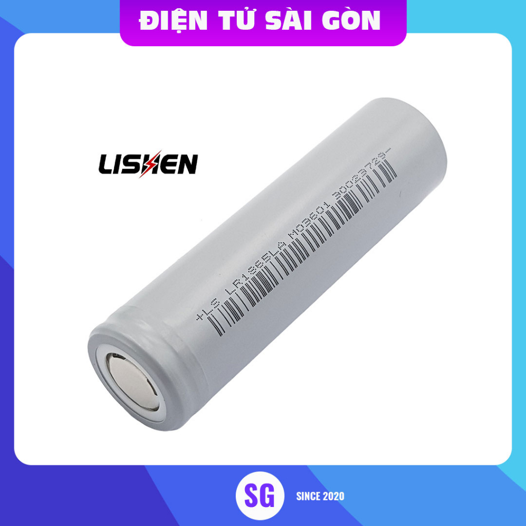 Pin Cell 18650 LiShen xám 2000mAh 10C 20A xả cao | Shopee Việt Nam