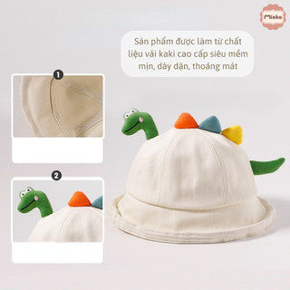 Mũ Khủng Long vòng đầu 52cm cho bé từ 2 tuổi đến 5 tuổi siêu dễ thương, đáng yêu phong cách riêng Dollar Minho