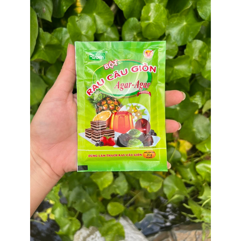 Bột rau câu giòn Agar (1 gói 25g)_Bếp Chè Tấn Phú | Shopee Việt Nam