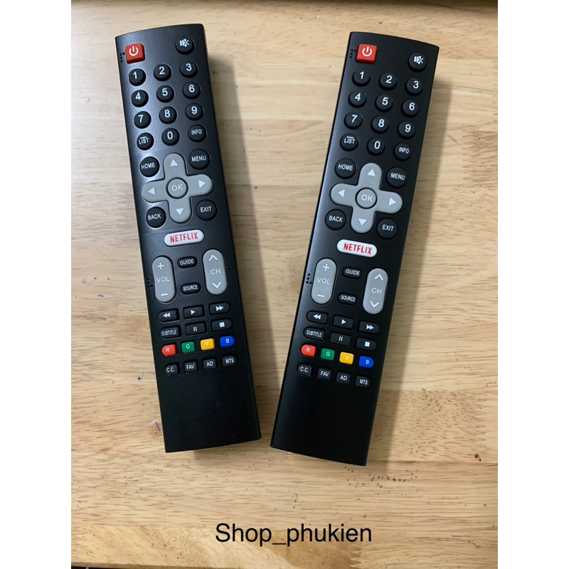 Remote điều khiển tivi led Skyworth (nút Netflix) | Shopee Việt Nam