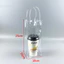 Túi Đựng Bình Giữ Nhiệt - Bình Nước Đa Năng Basic Trong Suốt 10 x 10 x 25cm