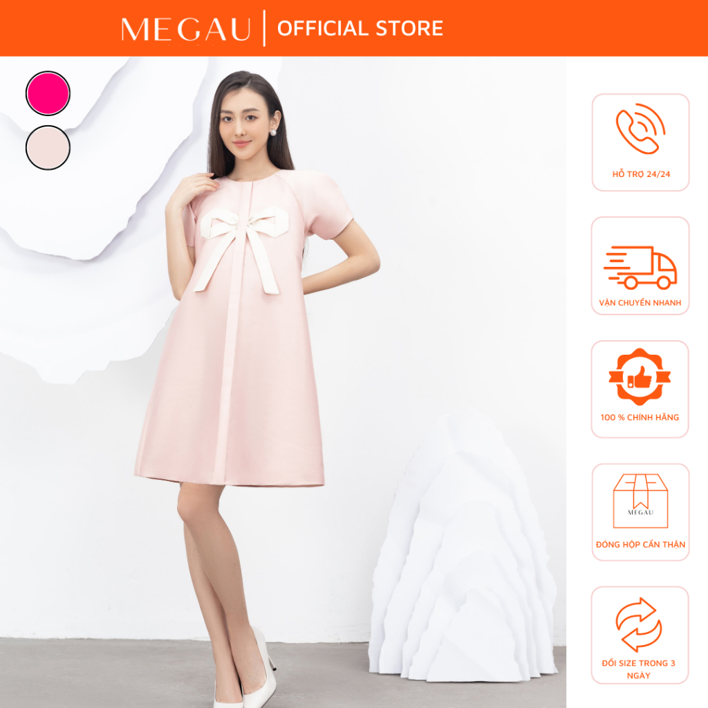 CHARLES – Đầm thời trang hiện đại cho mẹ bầu thương hiệu MEGAU