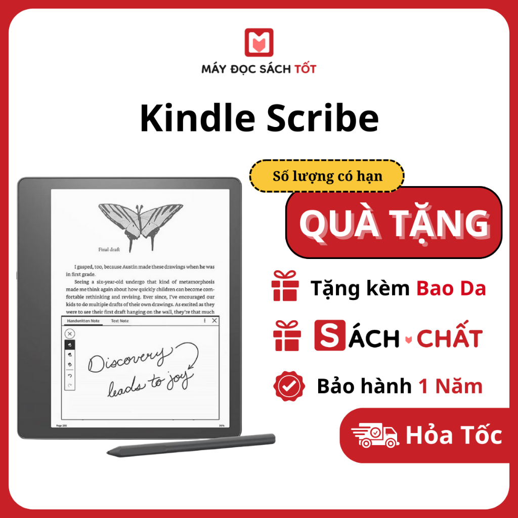 Máy Đọc Sách Kindle Scribe, Mới Nguyên Seal | Shopee Việt Nam