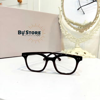Mắt kính giả cận dáng vuông nam nữ hàn quốc - Bự Store