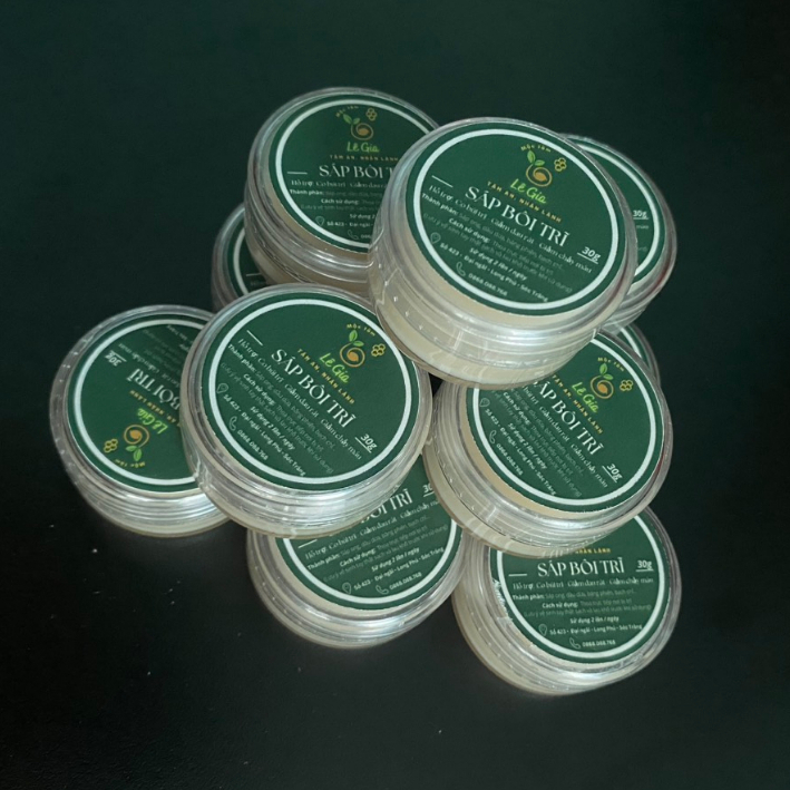 Kem sáp bôi trĩ Lê Gia teo trĩ nội, trĩ ngoại, hết táo bón, đau rát hậu môn 10g, 20g