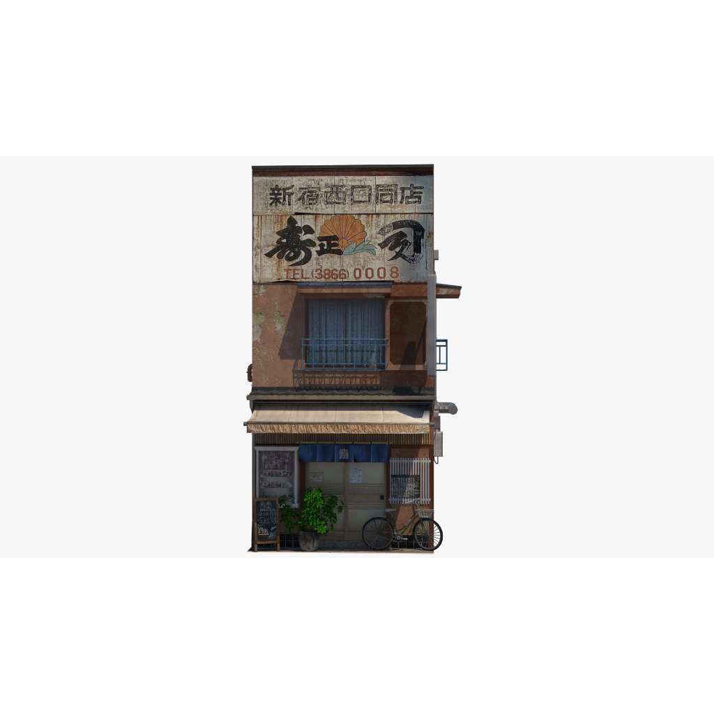 Nhà cho mô hình xe 1/64