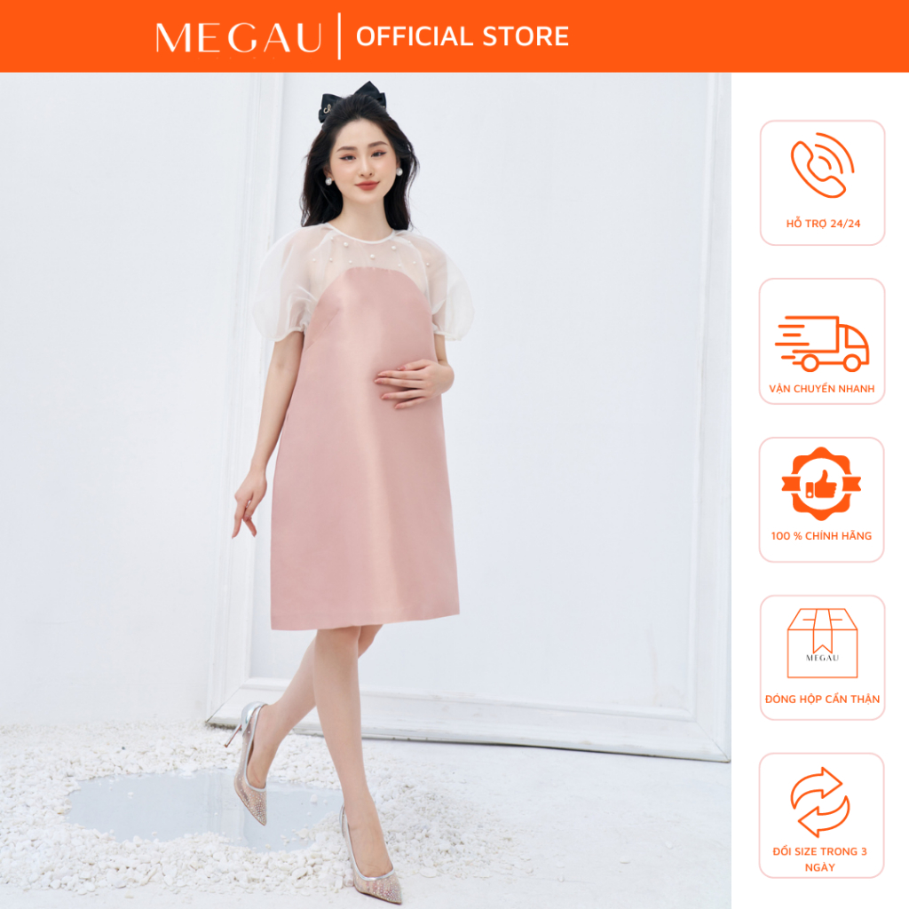 MASSIMO – Đầm thời trang hiện đại cho mẹ bầu thương hiệu MEGAU
