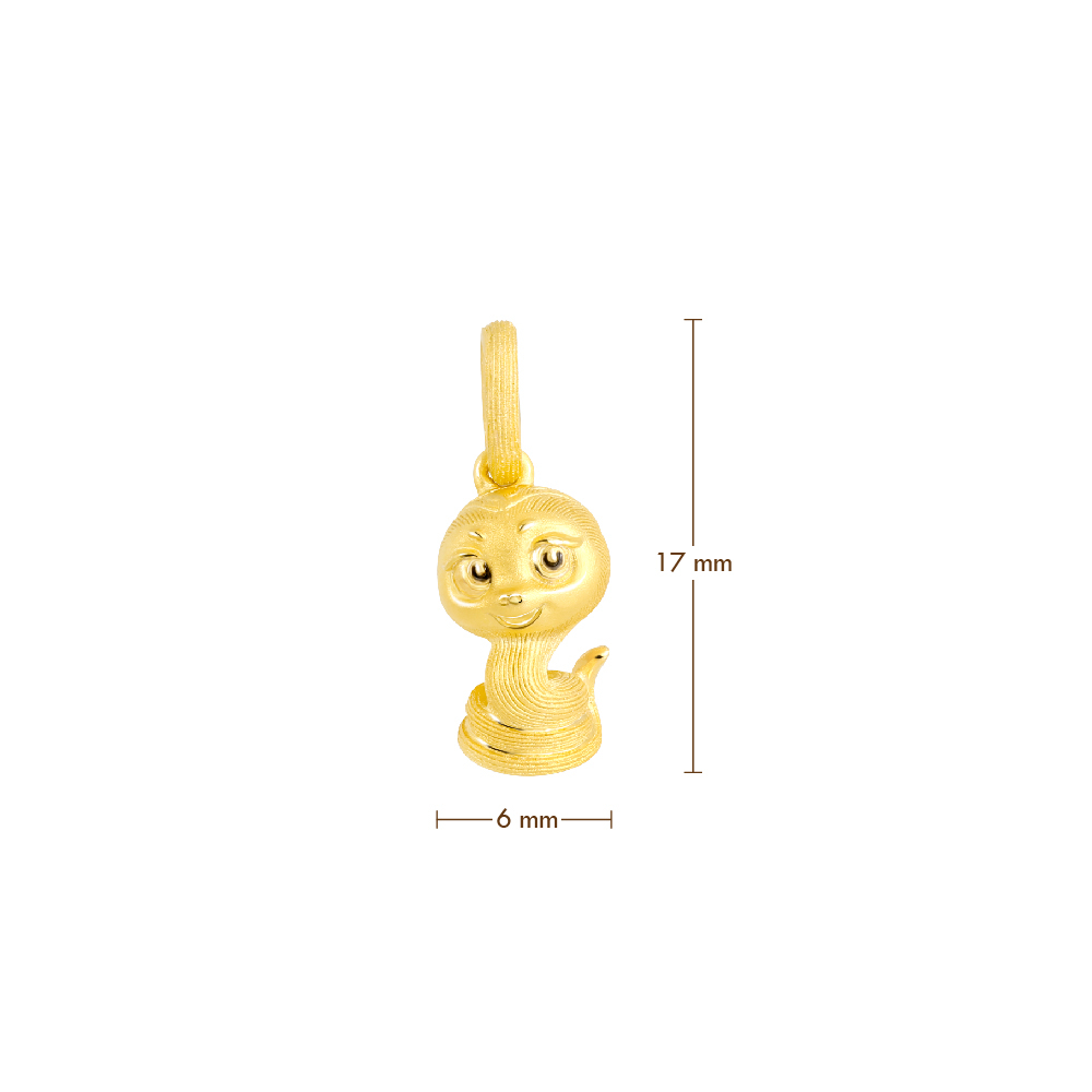 Ảnh PRIMA Mặt Dây Chuyền  24K - BST Zodiac - Tuổi Tỵ May Mắn - 111P1929 2