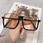 Kính râm mát nữ nam phong cách retro Hàn Quốc mắt kính không độ chống UV400 tia bức xạ thời trang đẹp giá rẻ HANASO 214