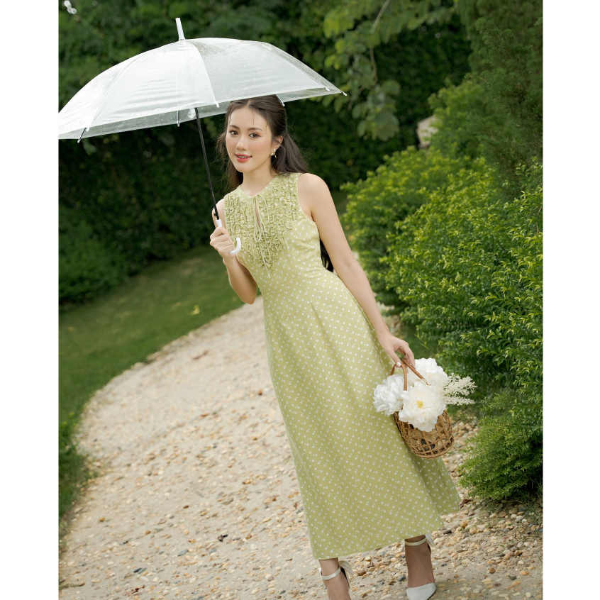 Đầm OLV Xavia Ruffle Maxi