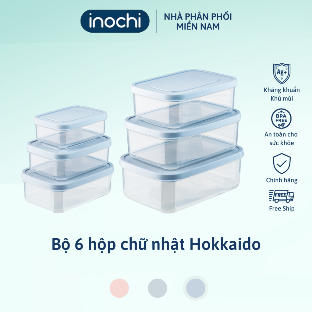 Đánh Giá Bộ 6 Hộp Thực Phẩm Inochi Hokkaido: An Toàn, Tiện Lợi, Chịu Nhiệt Cao
