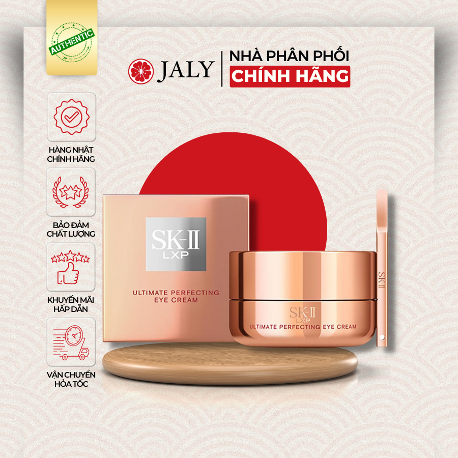 [CHÍNH HÃNG] Kem dưỡng mắt SKII LXP Ultimate perfecting Eye Cream 15gr
