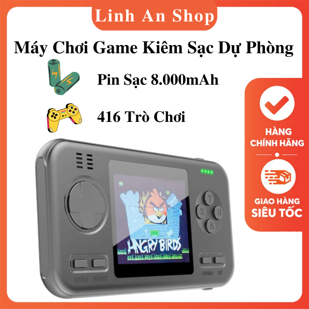 Máy chơi game đôi 500 trò G5 X2 - 2 người chơi cho bé , game cổ điển 9X kèm  hiện đại