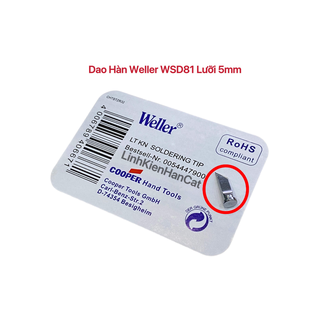 Dao Hàn Weller WSD81 Lưỡi 5mm | Shopee Việt Nam