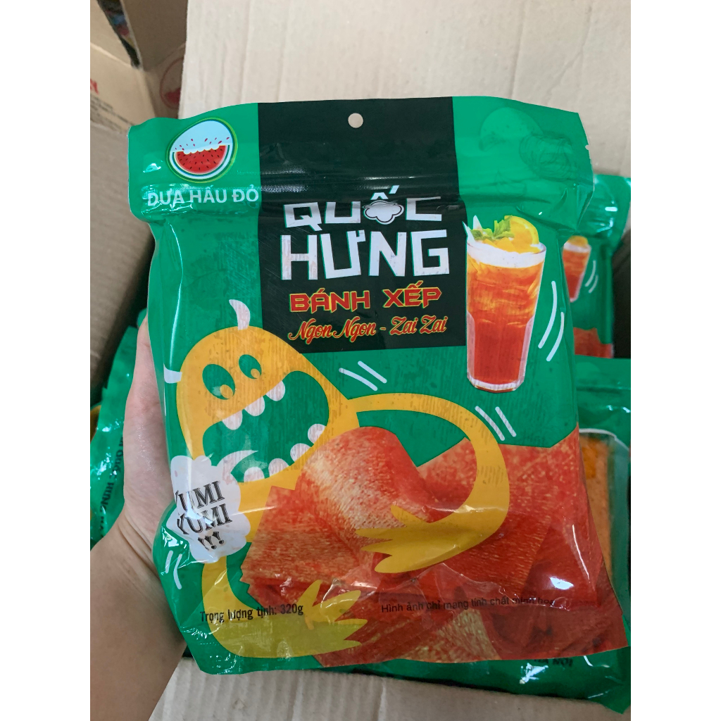 Snack Bánh Xếp Cay, Dai Đậm Vị, Đồ Ăn Vặt Cổng Trường- Snack Miếng Cay Cay