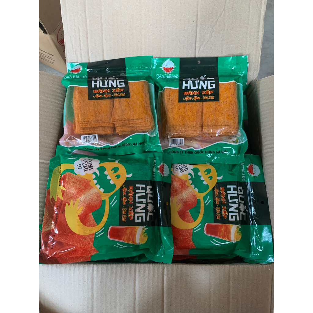 Snack Bánh Xếp Cay, Dai Đậm Vị, Đồ Ăn Vặt Cổng Trường- Snack Miếng Cay Cay