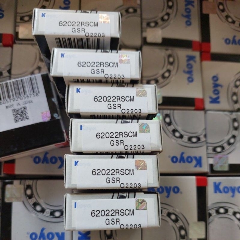 CUSCINETTO A SFERE 60/22-2RS Marchio Premium KOYO 22x44x12mm - Foto 5