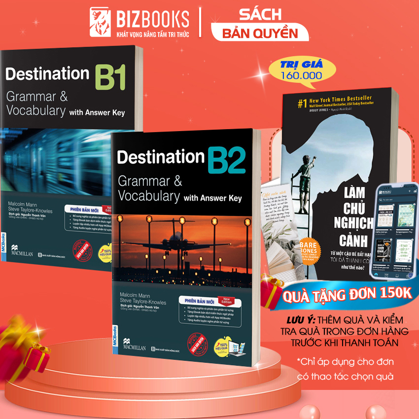 Sách - Destination B1 & B2 Và C1&C2 Grammar And Vocabulary Kèm Đáp Án ...