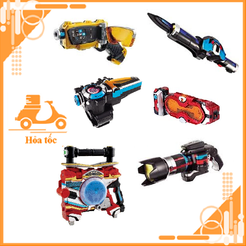 Đồ chơi DX GoBusters DX Sougon Blade - DX Ichigan Buster - DX Lioh ...