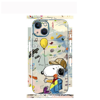 Tấm dán Skin Mặt Sau Snoopy MS01 FULL VIỀN 14 pro max , 13 pro max ,12 pro max , 11 pro max , xs max - FukiShop