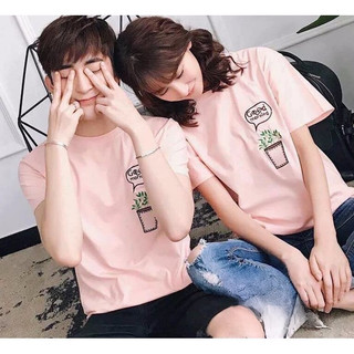 Áo cặp nam nữ, áo đôi mặc với người yêu in hình good morning đáng yêu chất cotton thoáng mát ( GIÁ 1 ÁO )
