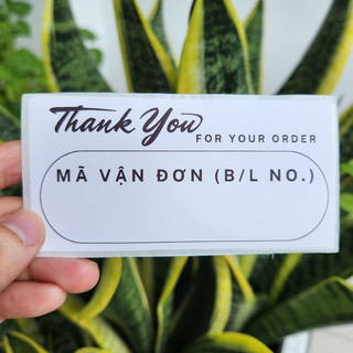 50 Tem phiếu giao hàng Hóa đơn bán hàng Nhãn ghi mã vận đơn keo dán thùng gói hàng 10x5cm, 10x4cm