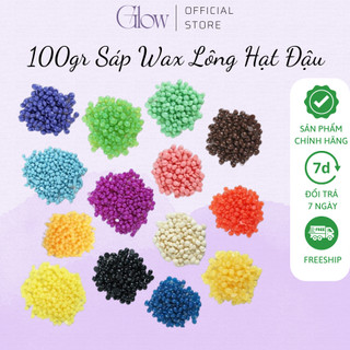 Sáp Wax Lông Nóng Hard Wax Beans GLOW WAXING Túi 100gr CHỌN MÀU NGẪU NHIÊN