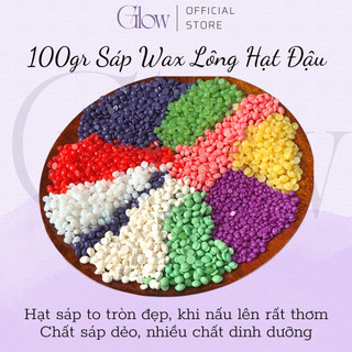 Sáp Wax Lông Nóng Hard Wax Beans GLOW WAXING Túi 100gr CHỌN MÀU NGẪU NHIÊN