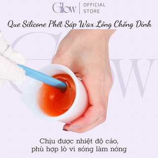 Que Silicone Phết Sáp Wax Lông Chống Dính GLOW WAXING Chính Hãng Dễ Dàng Vệ Sinh 1035